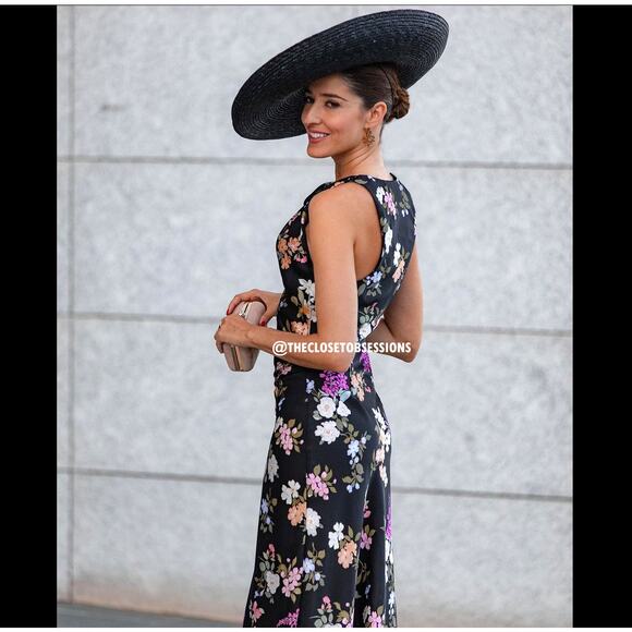 ZARA Satin Effect Midi Dress NWT - Picture 2 of 16